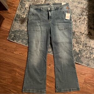 Knox Rose The Anywhere Flare Pant high rise women’s size 20 32” inseam